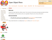 Tablet Screenshot of build.oorexx.org